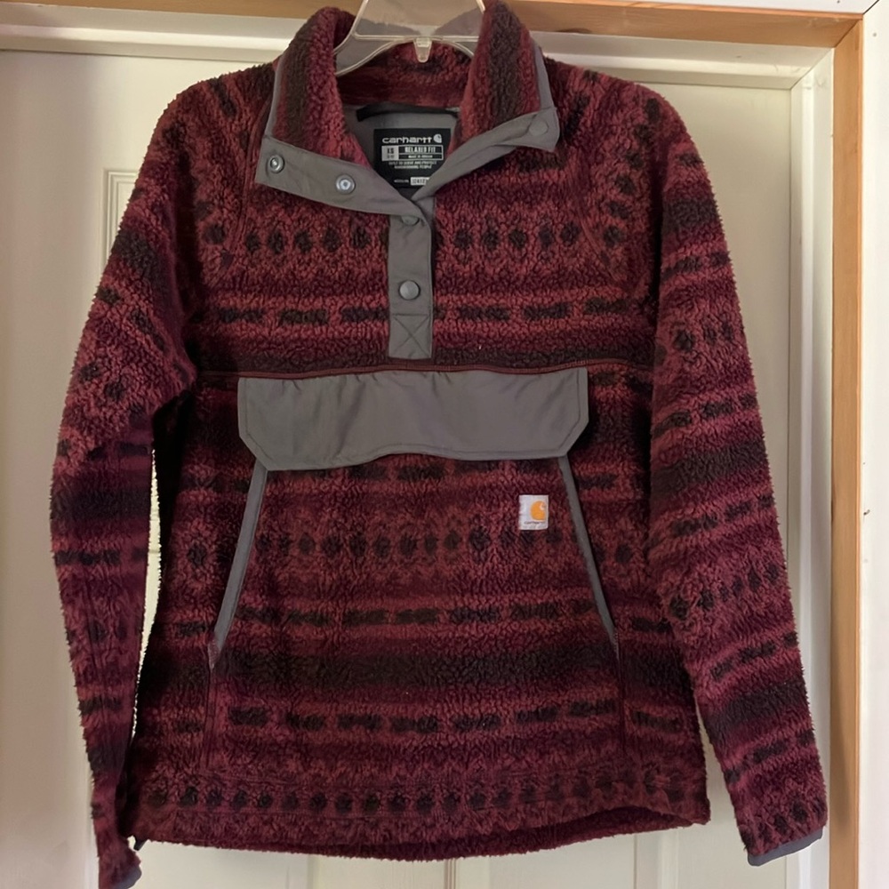Carhartt Sherpa Women's Pullover Quarter Zip Outerwear